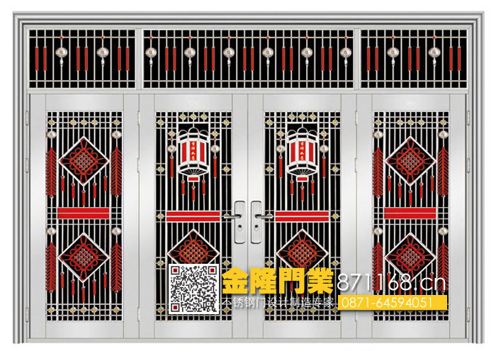 云南昆明不銹鋼套裝門廠家 云南昆明不繡鋼門 四開門 農(nóng)村大門 不銹鋼六開門不銹鋼樓宇對(duì)講門 福州